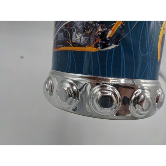 Cup Mug Coffee Tea Beer Orange County Choppers Motorcycle Chrome Unique - Picture 9 of 12